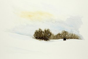 Rustig winterhuisje