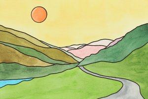 Reis langs de Sunlit Valley Road