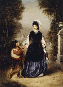 De gulle dame, 1874