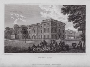 Newby Hall door Nathaniel (after) Whittock