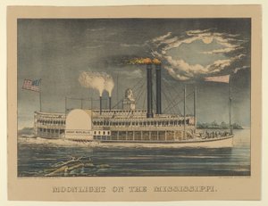 Maanlicht op de Mississippi, 1872-74