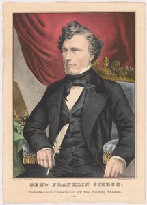 Franklin Pierce door Nathaniel Currier
