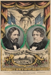Grote nationale Republikeinse banier door Nathaniel Currier
