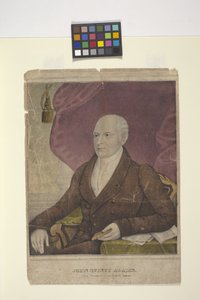 John Quincy Adams door Nathaniel Currier