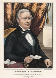 Millard Fillmore door Nathaniel Currier