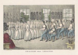 Shakers bij Lebanon, ca. 1830