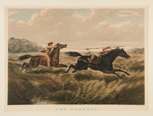 De Achtervolging door Nathaniel Currier