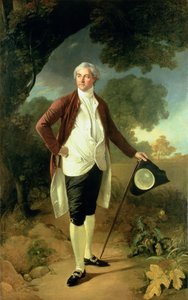 Portret van David Garrick