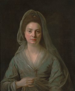 Mevrouw Benjamin Cole door Nathaniel Hone