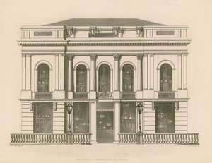Winkelpui voor Hancock en Dixon, Pall Mall East, Londen door Nathaniel Whittock
