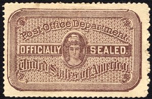Postzegel, 1889 door National Bank Note Company