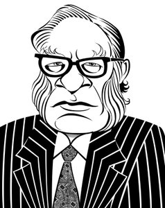 Isaac Asimov door Neale Osborne