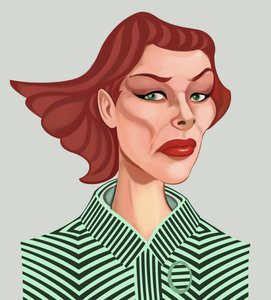 Katharine Hepburn, 2021 (digitaal)