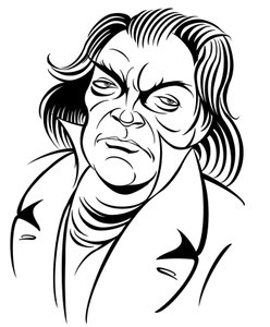 Ludwig van Beethoven door Neale Osborne