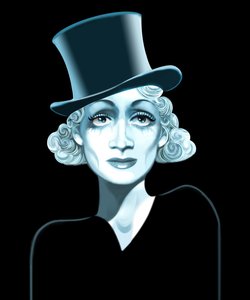 Marlene Dietrich door Neale Osborne