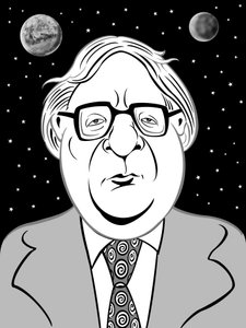 Ray Bradbury door Neale Osborne