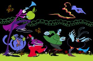 De Blauwe Meanies door Neale Osborne
