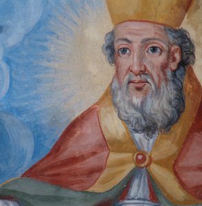 Portret van St. Canio (detail)