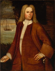 Portret van Ebenezer Coffin
