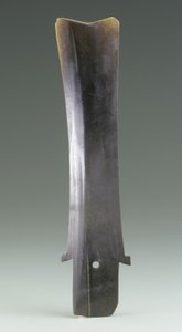 Oogstmes (hu), Qijia Cultuur, ca. 2500-2000 v.Chr. door Neolithic Period Chinese School