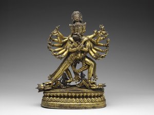 Shastradhara (wapen-dragende) Hevajra
