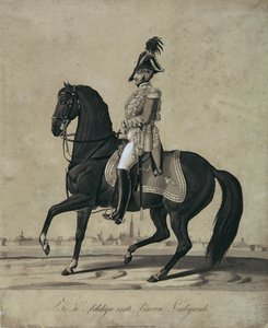 Arcièren lijfwacht te paard