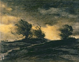 Nocturne door Nesta Jennings Campbell