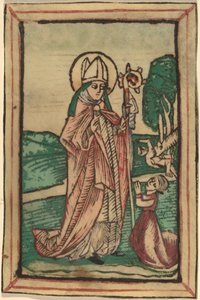 Sint Poppo door Netherlandish 15th Century