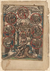 Christus als de Man van Smarten door Netherlandish 16th Century
