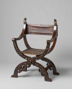 Opvouwbare stoel, ca. 1620-50
