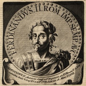 Heilige Roomse Keizer Ferdinand II door Netherlandish School