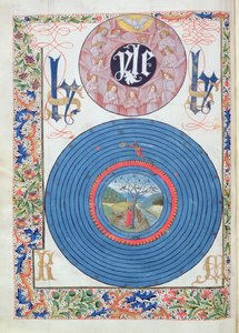 Heilige Duif & Materie, uit Metamorfosen van Ovidius, 1479