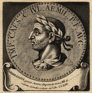 Portret van Romeinse keizer Aemilianus door Netherlandish School