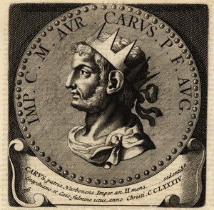 Portret van Romeinse keizer Carus