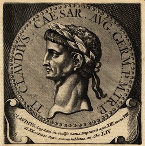 Portret van de Romeinse keizer Claudius door Netherlandish School