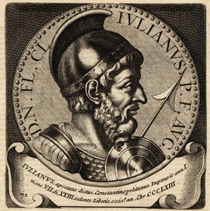 Portret van Romeinse keizer Julianus door Netherlandish School