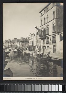 Exterieur van het woonhuis van Tintoretto te Venetië