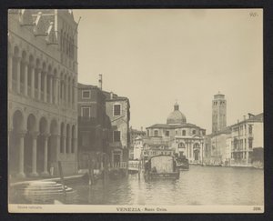Gevel van de Fondaco dei Turchi te Venetië