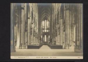 Interieur van de dom van Keulen