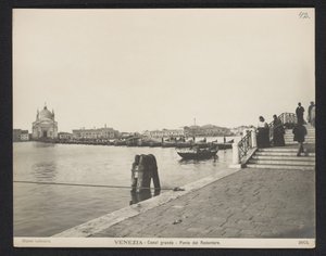 Pontonbrug over het Canal Grande te Venetië tijdens het Festa del Redentore