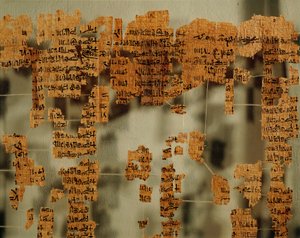 Fragmenten van de Papyrus van de Koning of de Koninklijke Canon (papyrus)