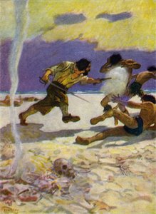 Illustratie voor Robinson Crusoe