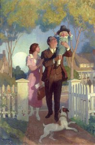 Thuiskomst door Newell Convers Wyeth