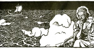 Frontispice voor De Odyssee van Homerus door George Herbert Palmer, 1929