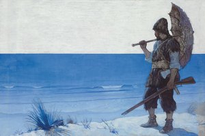 Robinson Crusoe: schutblad