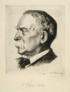 Portret van N. Clifford Ricker