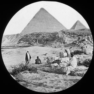 De Grote Piramides, Gizeh, Egypte