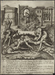De overwinningen van de Anglicaanse Kerk door Niccolo Circignani