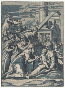 Aanbidding der Wijzen, 1540-50