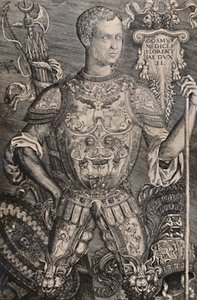 Cosimo I de Medici, groothertog van Toscane door Niccolo dalla Casa